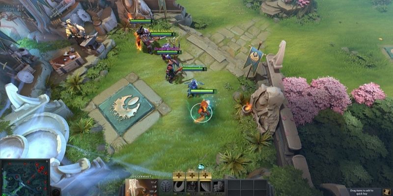 Dota 2 gây hứng thú bởi cách chơi khác biệt, tranh thưởng khủng