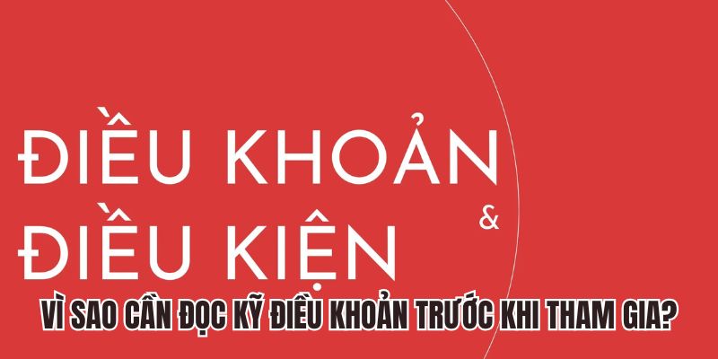 Vì sao cần đọc kỹ điều khoản điều kiện trước khi chơi?